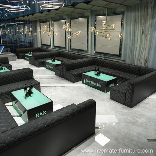 counter furniture club long sofa set